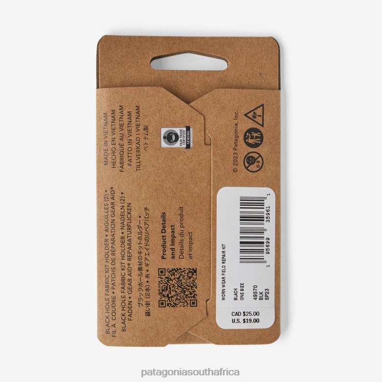 Unisex Worn Wear Field Repair Kit Black Patagonia Accessories P6ZJ63313