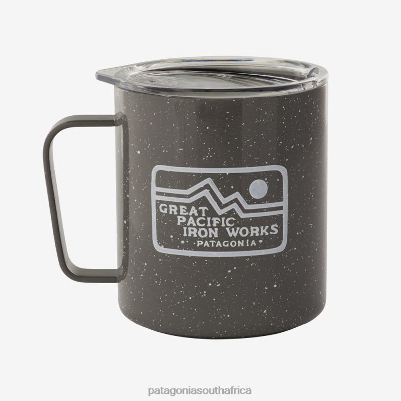 Unisex MiiR GPIW Badge 12-oz Insulated Camp Cup Charcoal Patagonia Accessories P6ZJ63373