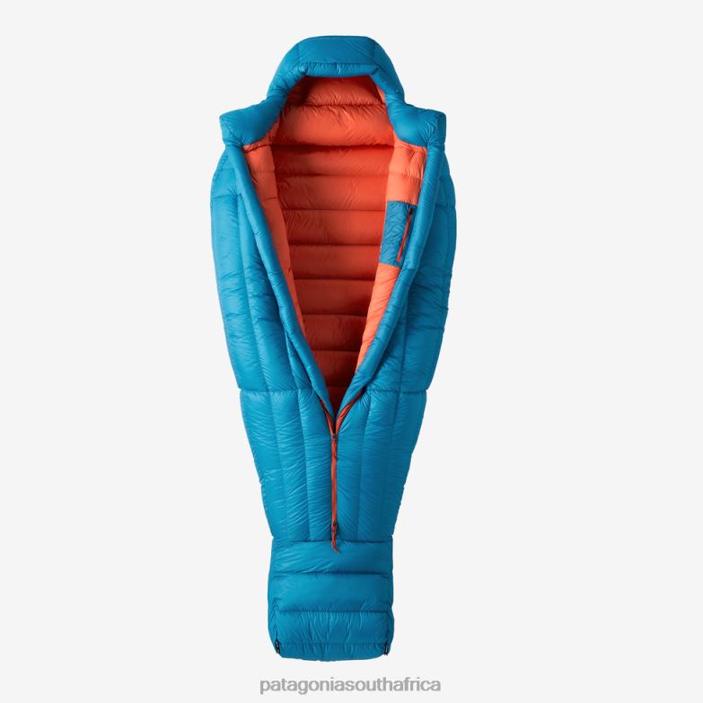 Unisex Fitz Roy Down Sleeping Bag 20Fahrenheit/-7Degrees Celsius-Short Steller Blue Patagonia Accessories P6ZJ63363