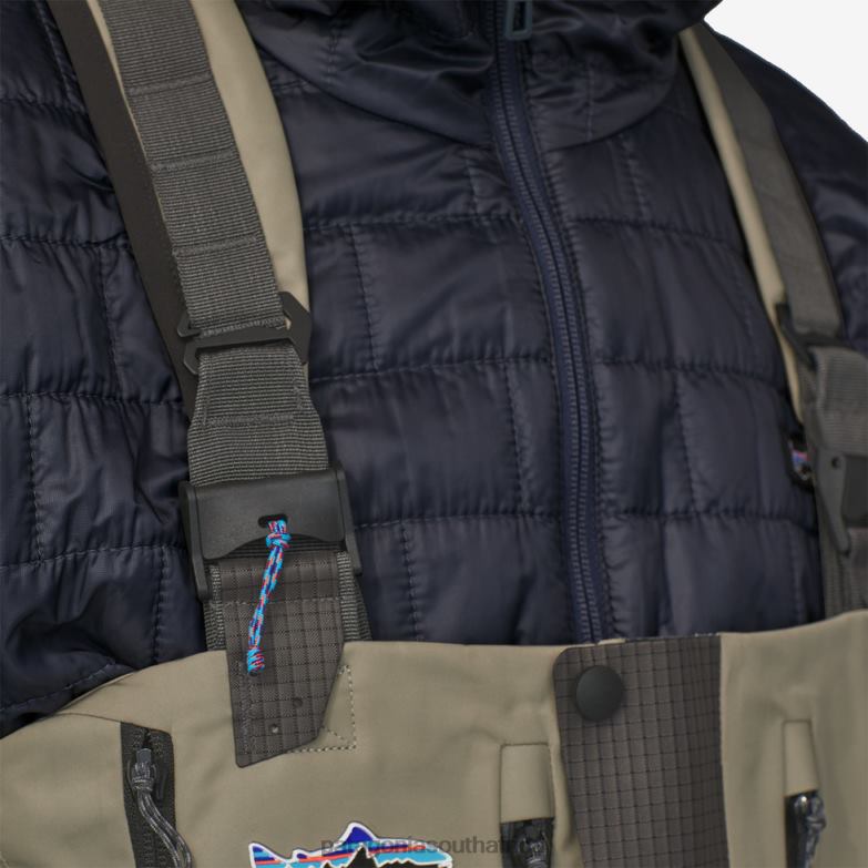 Unisex Swiftcurrent Expedition Zip-Front Waders Forge Grey Patagonia Accessories P6ZJ63326