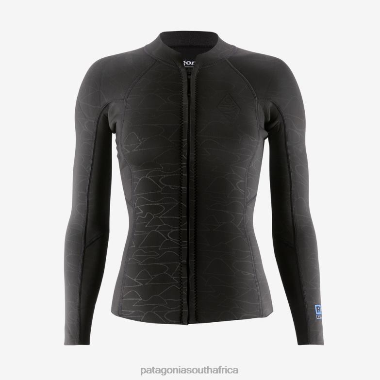 Unisex R1 Lite Yulex Long-Sleeved Wetsuit Top Black Patagonia Accessories P6ZJ63346