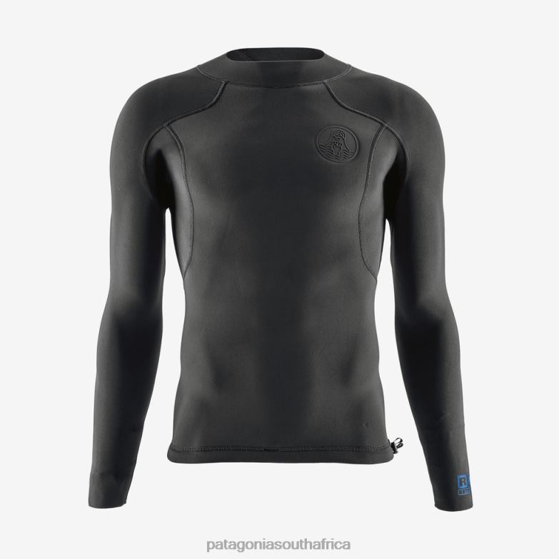 Unisex R1 Lite Yulex Long-Sleeved Wetsuit Top Black Patagonia Accessories P6ZJ63352