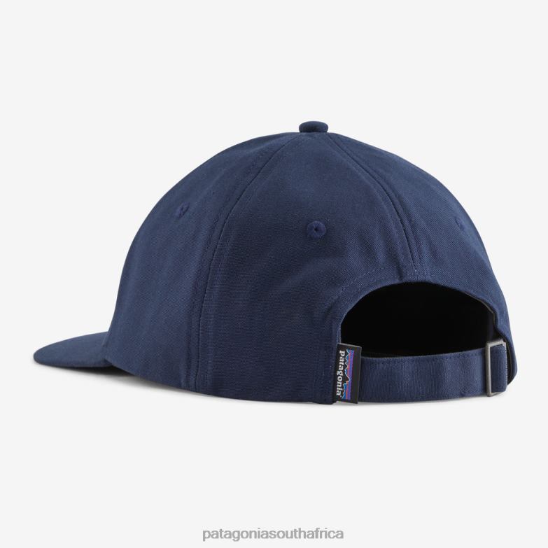 Women Fitz Roy Icon Trad Cap Text Logo: Steam Blue Patagonia Accessories P6ZJ61373