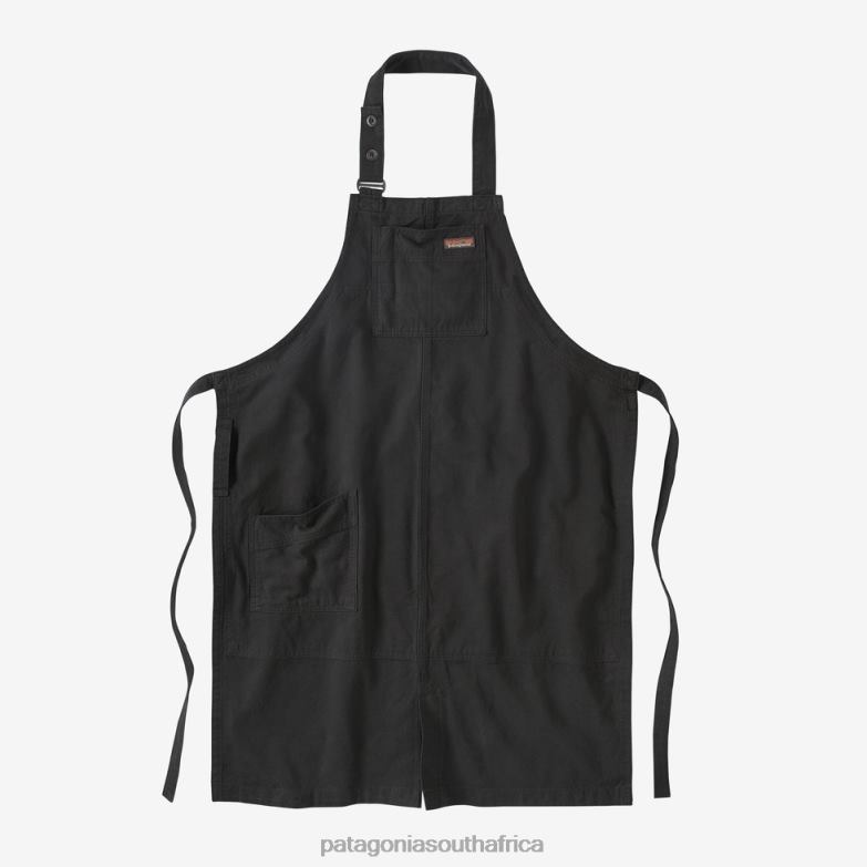 Women Chef's Apron Black Patagonia Accessories P6ZJ61386