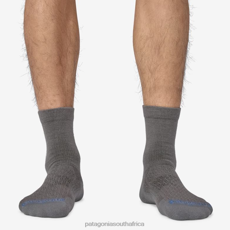 Women Wool Crew Socks Feather Grey Patagonia Accessories P6ZJ61265