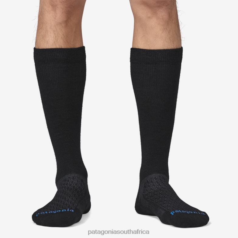 Women Wool Knee Socks Black Patagonia Accessories P6ZJ61273
