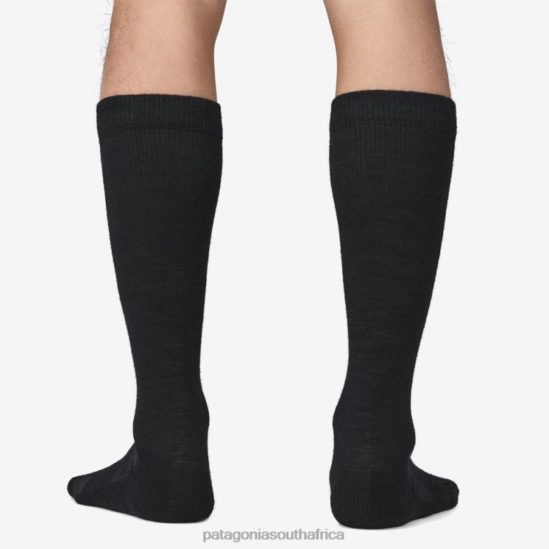 Women Wool Knee Socks Black Patagonia Accessories P6ZJ61273