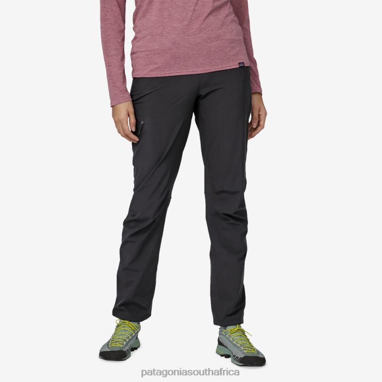 Women Chambeau Rock Pants Black Patagonia Apparel P6ZJ61055