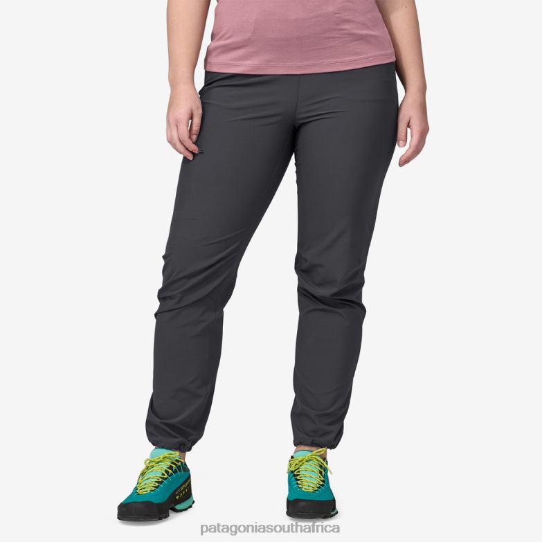Women Chambeau Rock Pants Black Patagonia Apparel P6ZJ61055