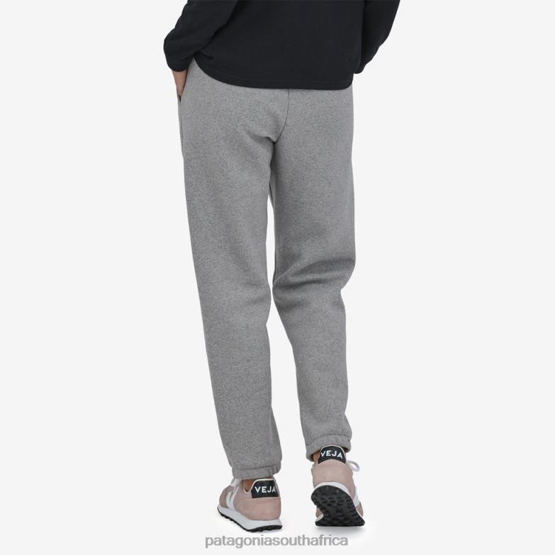 Women Fitz Roy Icon Uprisal Sweatpants Gravel Heather Patagonia Apparel P6ZJ61027