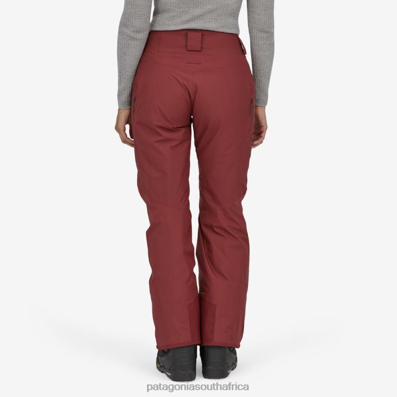 Women Insulated Powder Town Pants-Regular Sequoia Red Patagonia Apparel P6ZJ61038