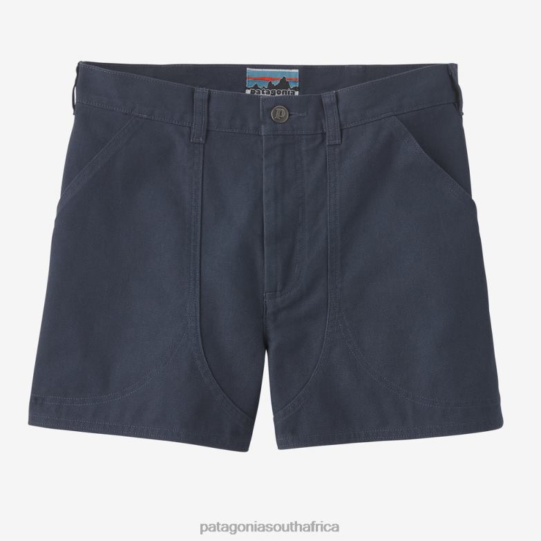 Women Regenerative Organic Certified Cotton Stand Up Shorts-3 1/2" Smolder Blue Patagonia Apparel P6ZJ634