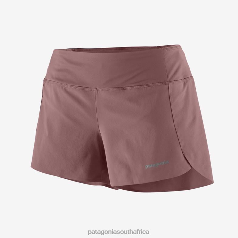 Women Strider Pro Shorts-3 1/2" Evening Mauve Patagonia Apparel P6ZJ6102