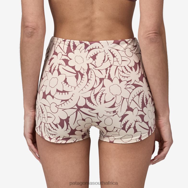 Women Sunamee Shortie Surf Bottoms Abundance: Evening Mauve Patagonia Apparel P6ZJ61164