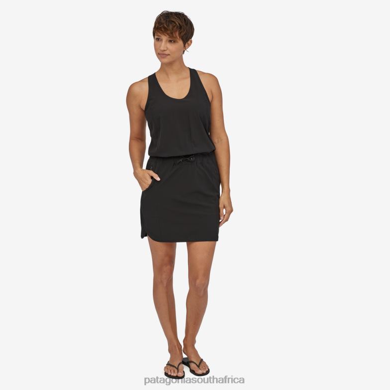 Women Fleetwith Dress Black Patagonia Apparel P6ZJ61112