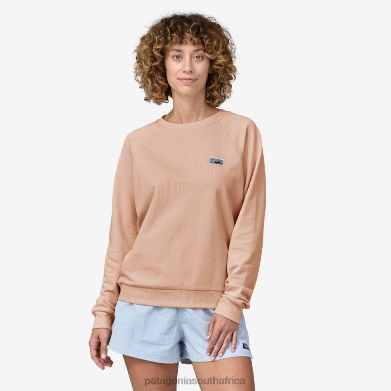 Women Regenerative Organic Certified Cotton Essential Top Antique Pink Patagonia Apparel P6ZJ6545
