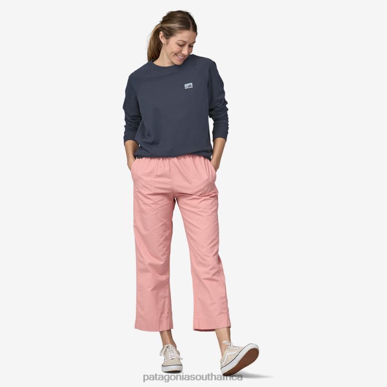 Women Regenerative Organic Certified Cotton Essential Top Smolder Blue Patagonia Apparel P6ZJ6546