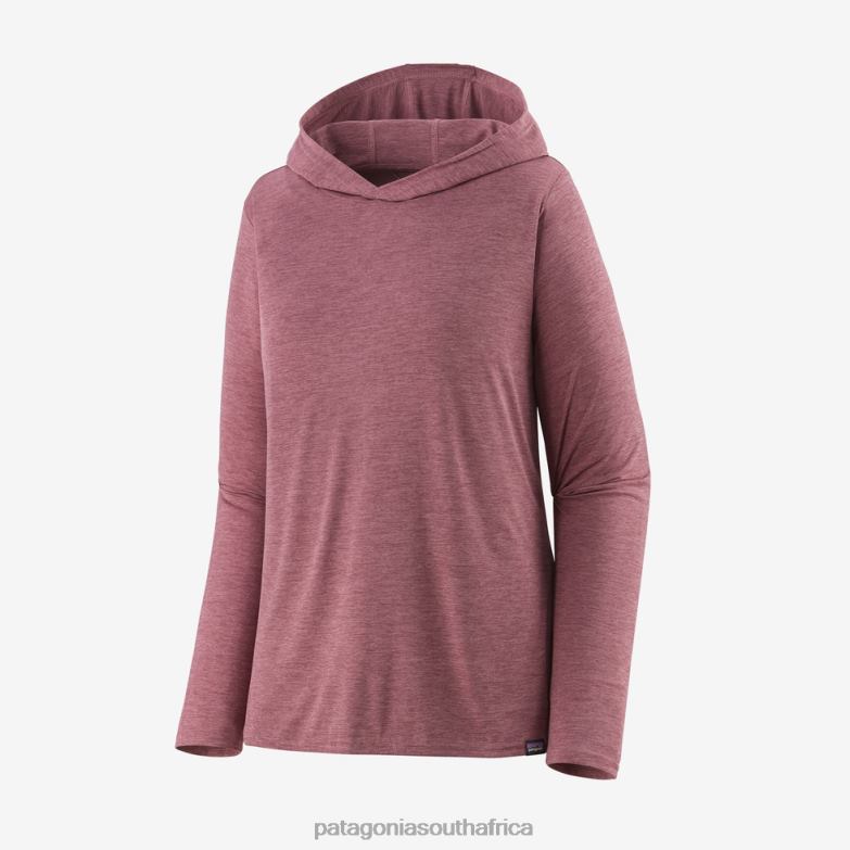 Women Capilene Cool Daily Hoody Evening Mauve - Light Evening Mauve X-Dye Patagonia Apparel P6ZJ6710