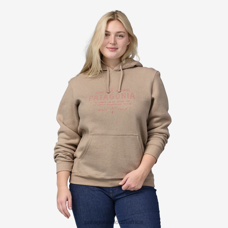 Women Forge Mark Uprisal Hoody Gravel Heather Patagonia Apparel P6ZJ6553