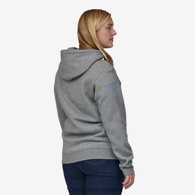 Women Forge Mark Uprisal Hoody Gravel Heather Patagonia Apparel P6ZJ6553
