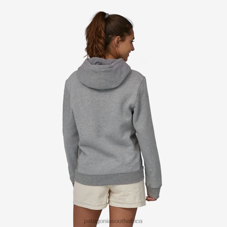 Women Forge Mark Uprisal Hoody Gravel Heather Patagonia Apparel P6ZJ6553