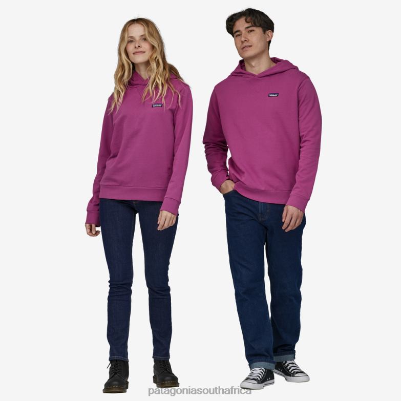Women Regenerative Organic Certified Cotton Hoody Sweatshirt Evening Mauve Patagonia Apparel P6ZJ6503