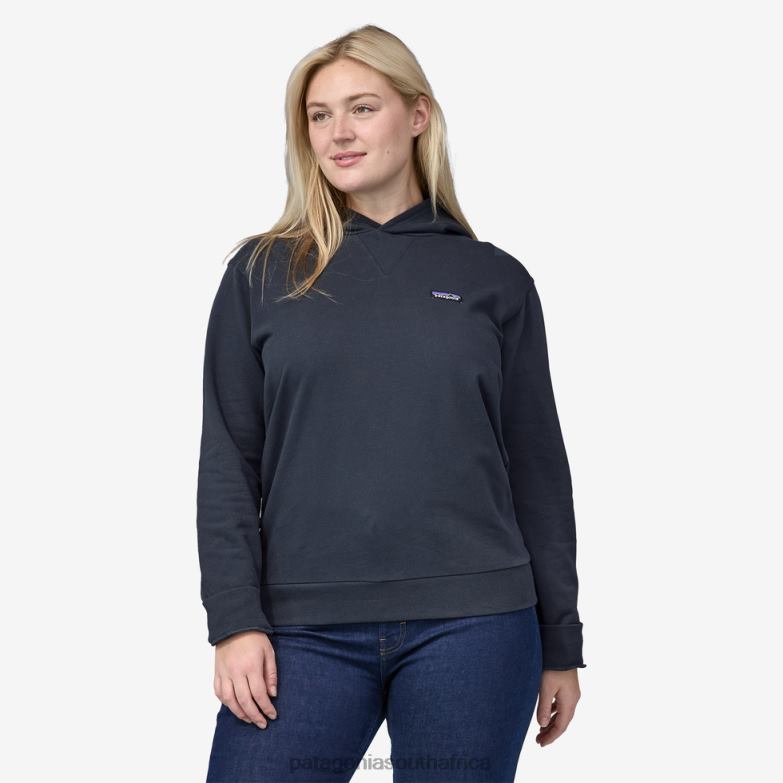Women Regenerative Organic Certified Cotton Hoody Sweatshirt Tidepool Blue Patagonia Apparel P6ZJ6502