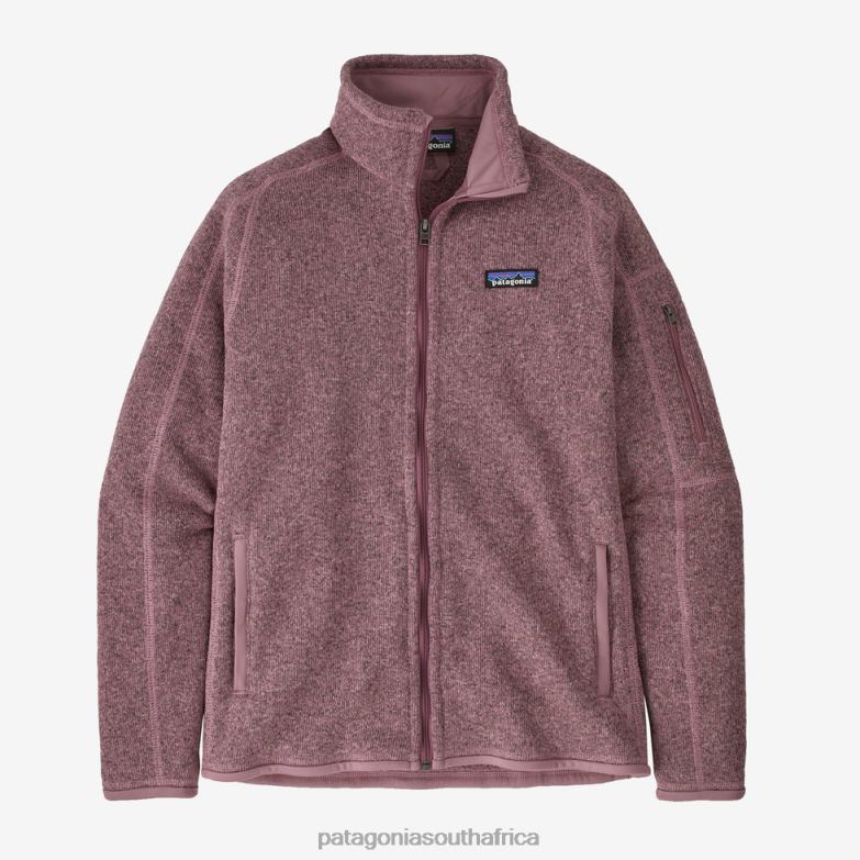 Women Better Sweater Fleece Jacket Evening Mauve Patagonia Apparel P6ZJ6217