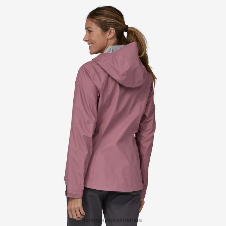 Women Granite Crest Rain Jacket Evening Mauve Patagonia Apparel P6ZJ6187