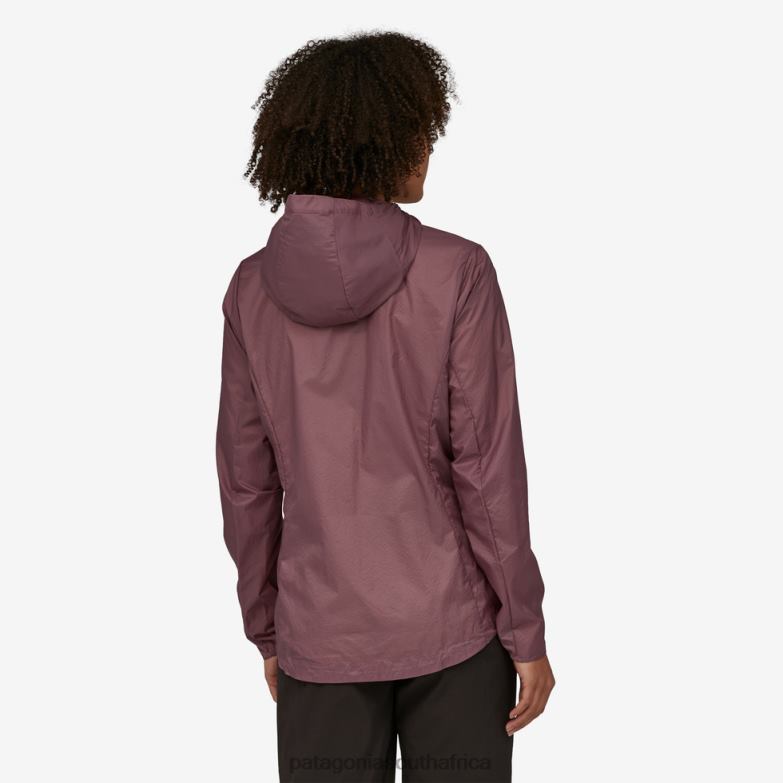 Women Houdini Jacket Evening Mauve Patagonia Apparel P6ZJ6153