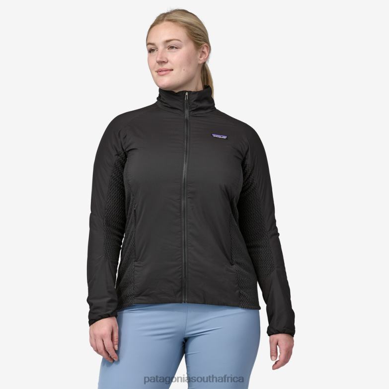 Women Nano-Air Light Hybrid Jacket Black Patagonia Apparel P6ZJ6175