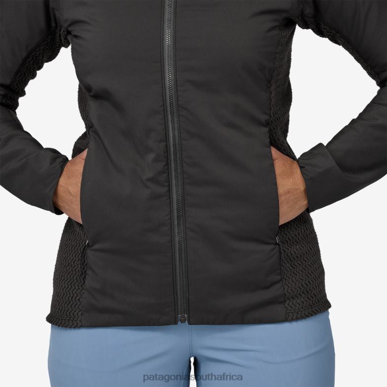 Women Nano-Air Light Hybrid Jacket Black Patagonia Apparel P6ZJ6175