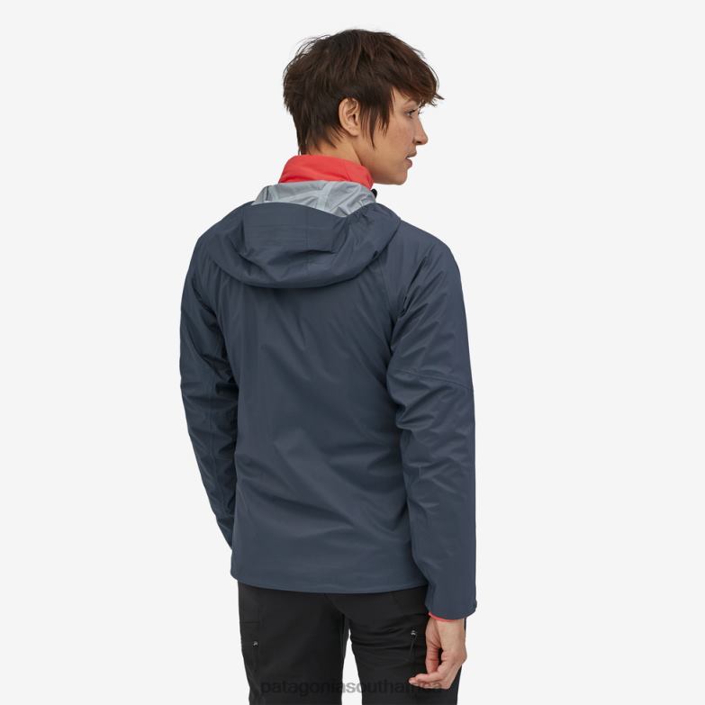 Women Storm10 Jacket Smolder Blue Patagonia Apparel P6ZJ6347