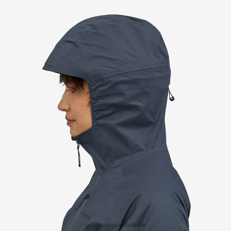 Women Storm10 Jacket Smolder Blue Patagonia Apparel P6ZJ6347