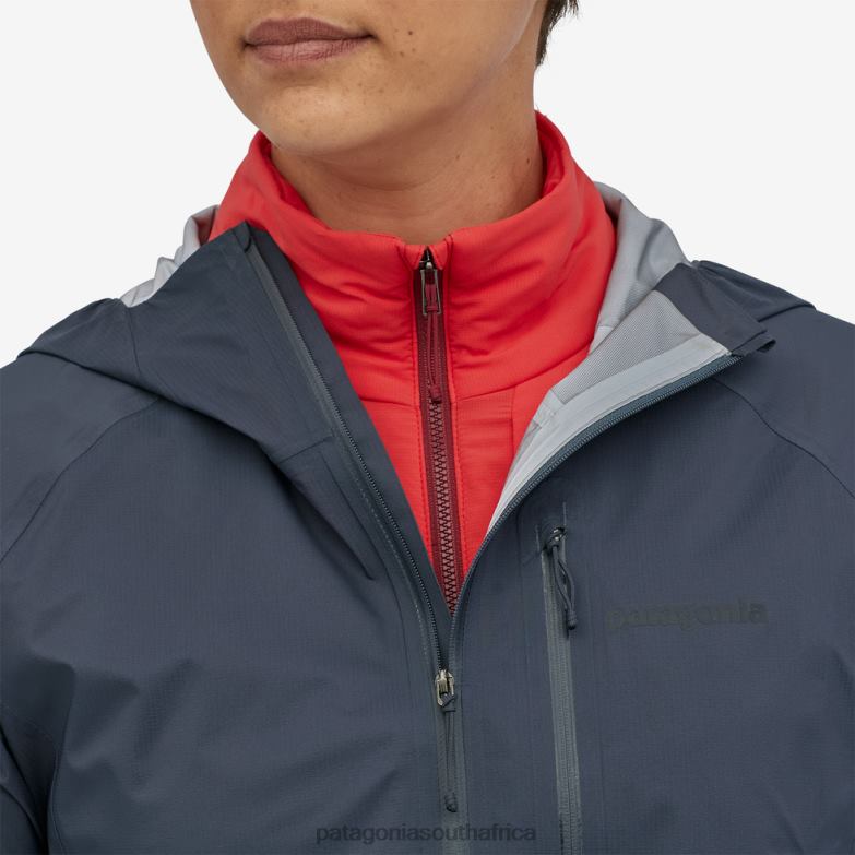 Women Storm10 Jacket Smolder Blue Patagonia Apparel P6ZJ6347