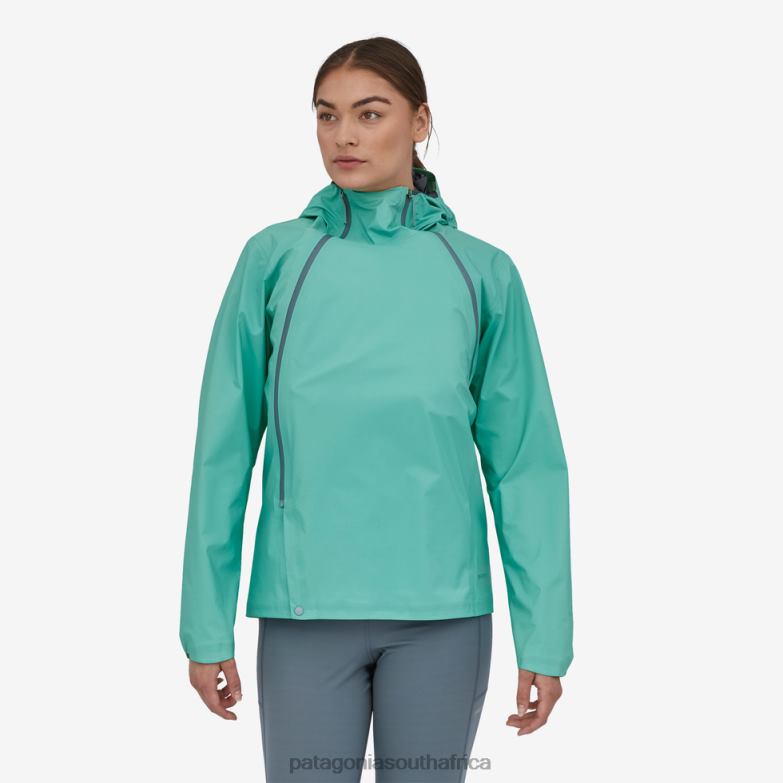 Women Storm Racer Jacket Fresh Teal Patagonia Apparel P6ZJ6367