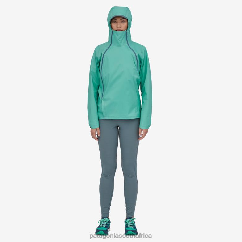 Women Storm Racer Jacket Fresh Teal Patagonia Apparel P6ZJ6367