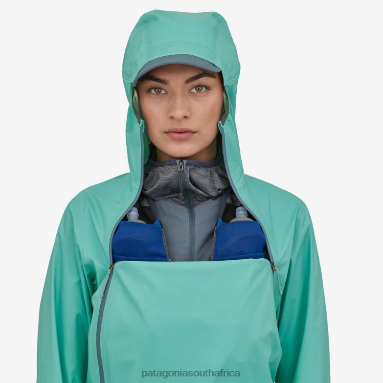 Women Storm Racer Jacket Fresh Teal Patagonia Apparel P6ZJ6367