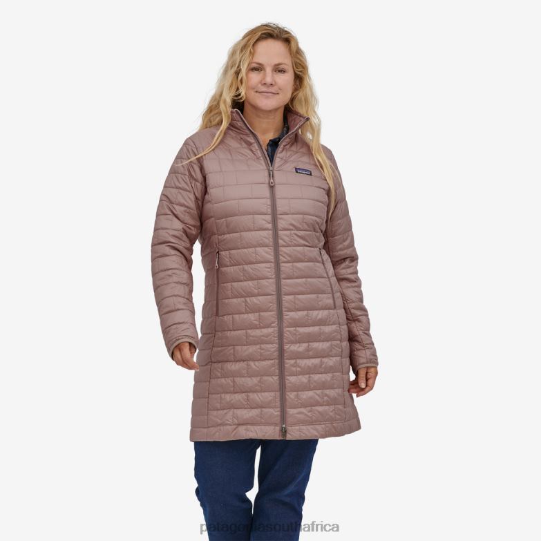 Women Nano Puff Parka Plume Grey Patagonia Apparel P6ZJ6315