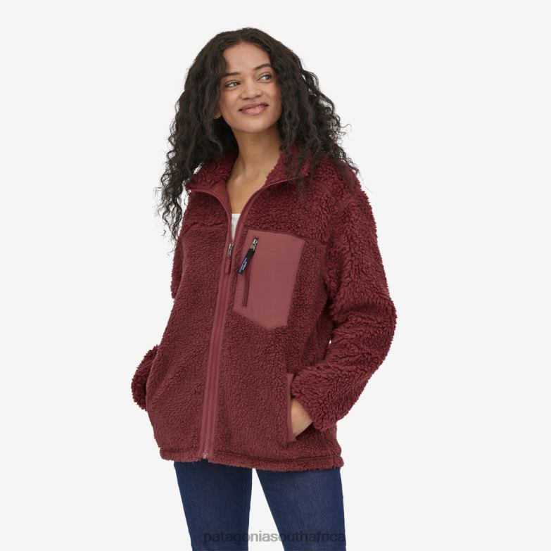 Women Retro-X Fleece Coat Sequoia Red Patagonia Apparel P6ZJ6283