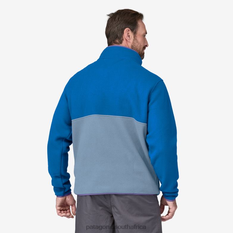 Women Synchilla Fleece Anorak Light Plume Grey Patagonia Apparel P6ZJ6256