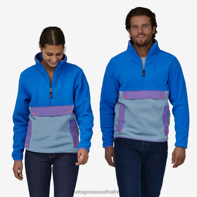 Women Synchilla Fleece Anorak Oatmeal Heather Patagonia Apparel P6ZJ6253