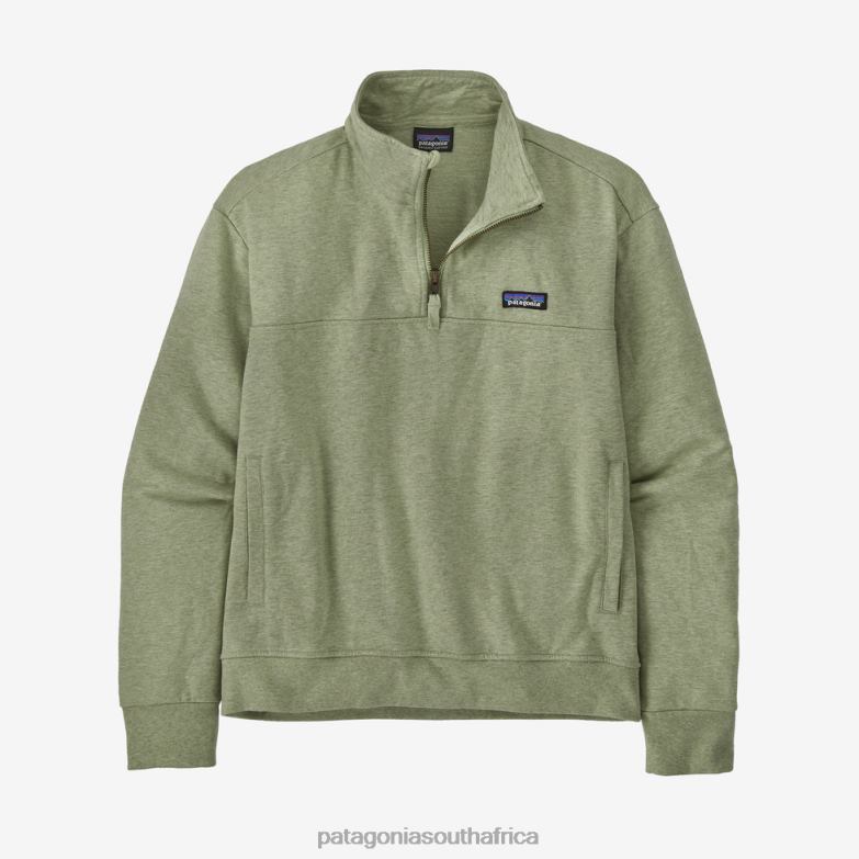 Women Ahnya Fleece Pullover Salvia Green Patagonia Apparel P6ZJ6465