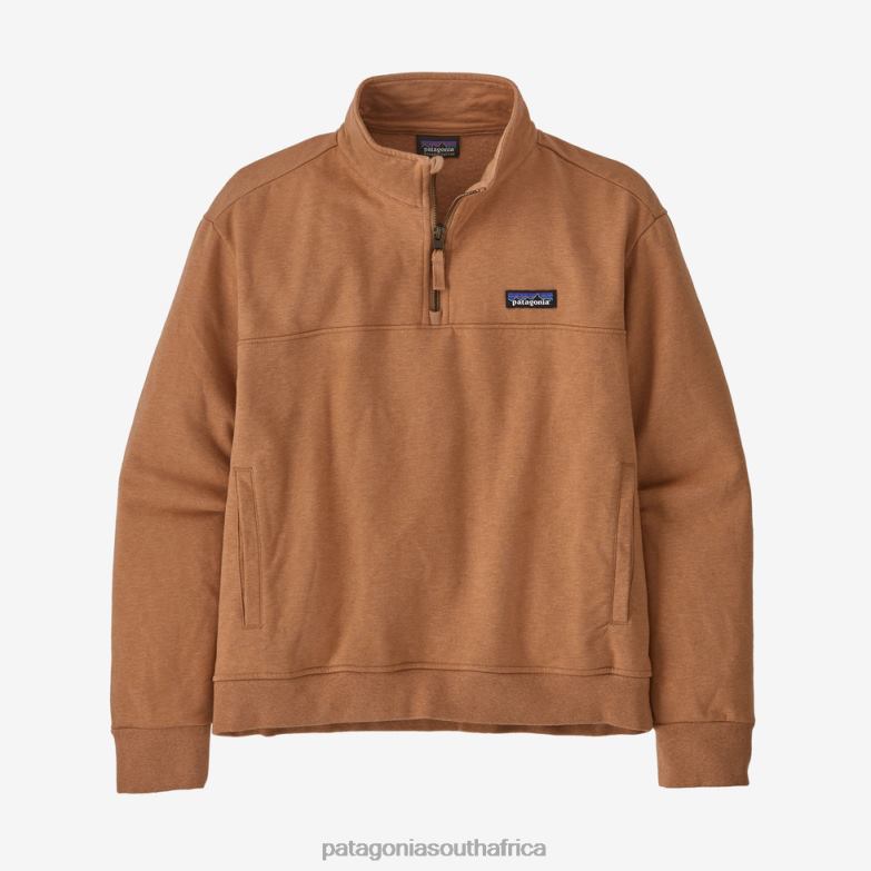 Women Ahnya Fleece Pullover Trip Brown Patagonia Apparel P6ZJ6466