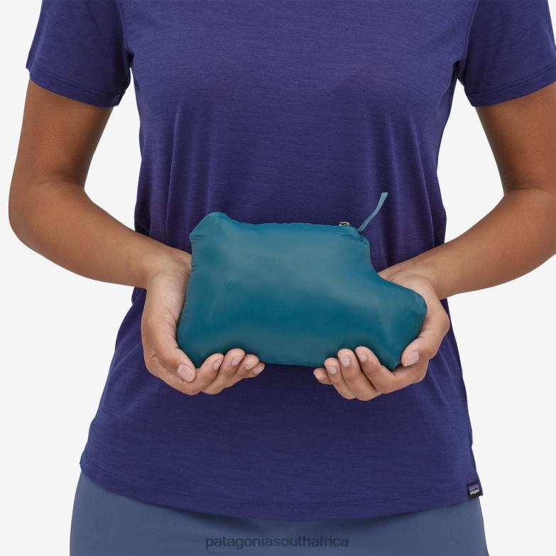 Women AlpLight Down Pullover Wavy Blue Patagonia Apparel P6ZJ6424