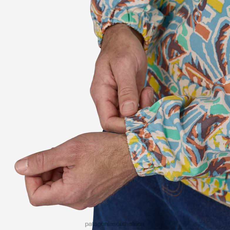 Women Funhoggers Cotton Anorak Pullover Undyed Natural Patagonia Apparel P6ZJ6360