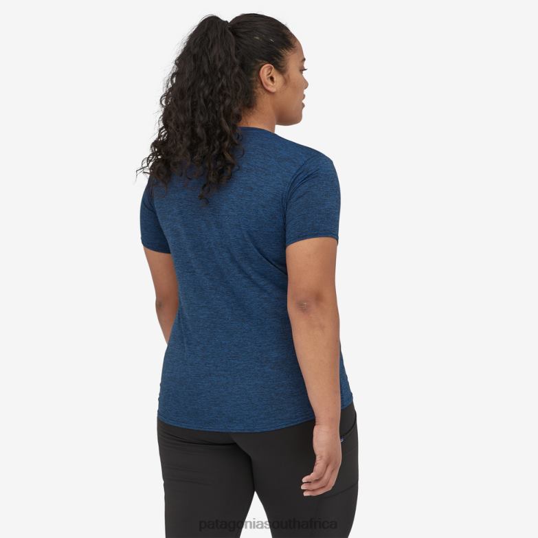 Women Capilene Cool Daily Shirt Feather Grey Patagonia Apparel P6ZJ6615