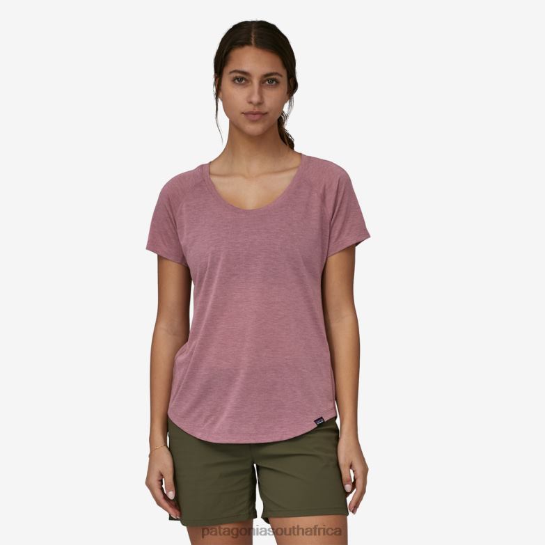 Women Capilene Cool Trail Shirt Evening Mauve Patagonia Apparel P6ZJ6687