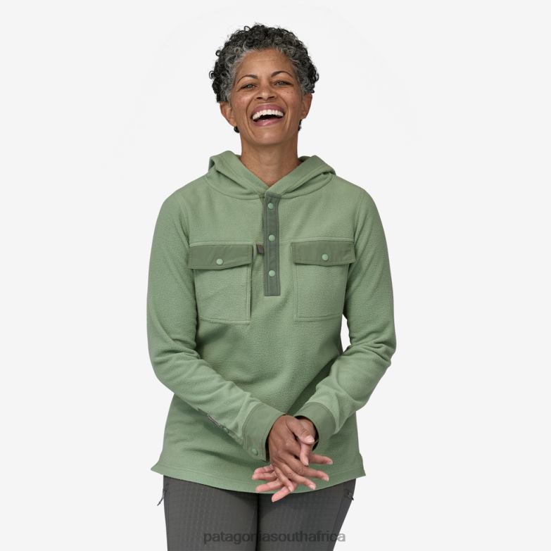Women Long-Sleeved Early Rise Shirt Sedge Green Patagonia Apparel P6ZJ6894