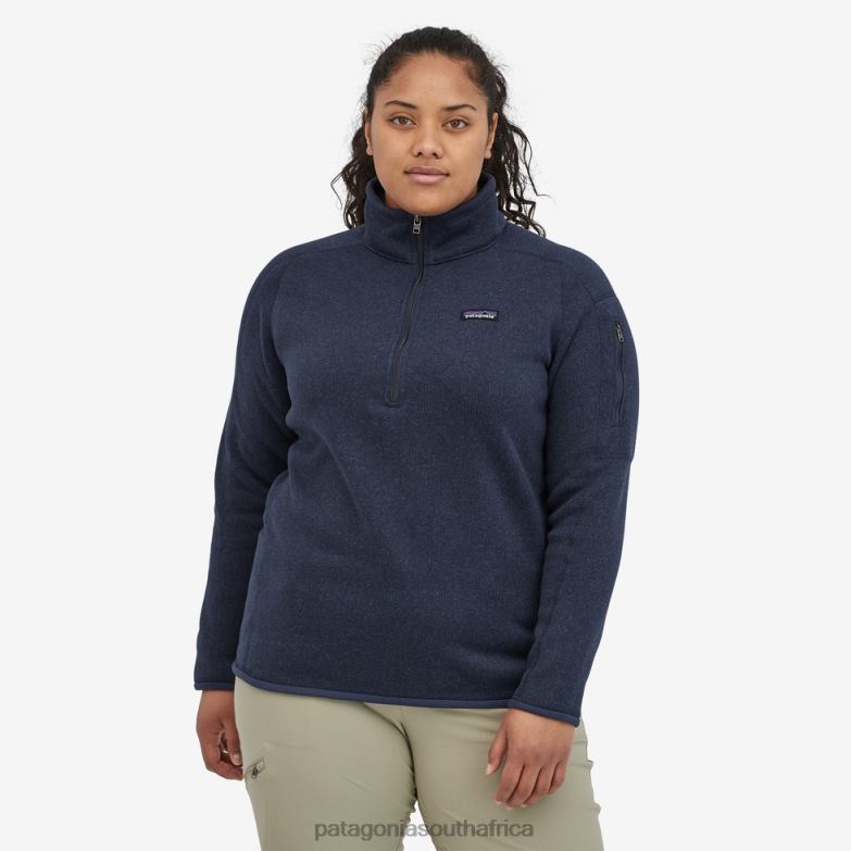 Women Better Sweater 1/4-Zip Fleece Evening Mauve Patagonia Apparel P6ZJ6234